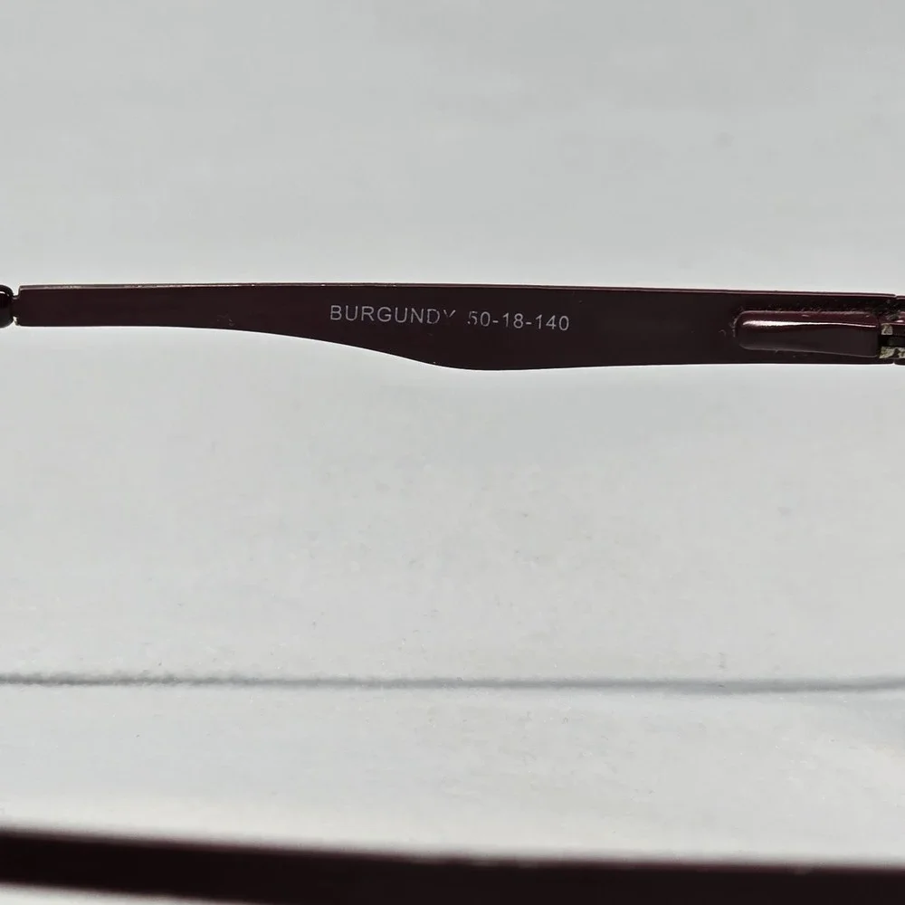 Caliber Mia Burgundy Eyeglasses Frames 50[]18 140‎